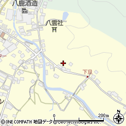 大分県玖珠郡九重町右田3399周辺の地図