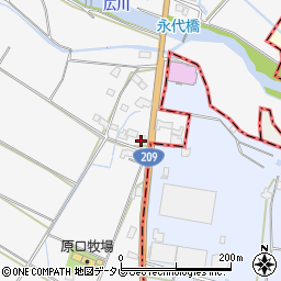 福岡県久留米市荒木町荒木3830周辺の地図