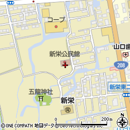 佐賀県佐賀市鍋島町八戸1285周辺の地図