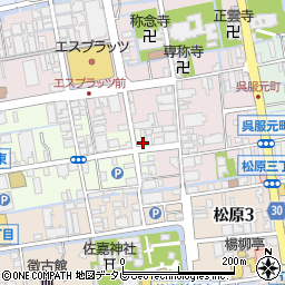 佐賀県佐賀市中央本町9周辺の地図