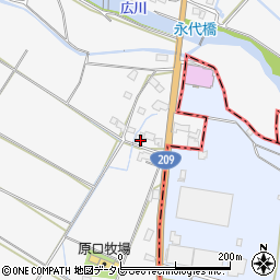 福岡県久留米市荒木町荒木3829周辺の地図