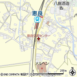 恵良交通センター周辺の地図