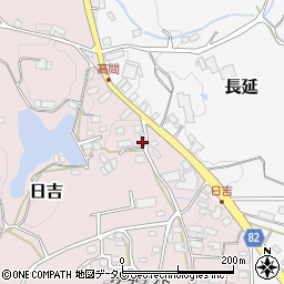 福岡県八女郡広川町日吉490-15周辺の地図