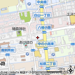 佐賀県佐賀市八幡小路1周辺の地図