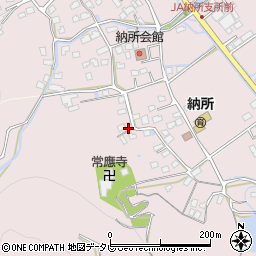 佐賀県多久市東多久町納所大畑3193周辺の地図