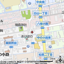 佐賀県佐賀市八幡小路1-4周辺の地図
