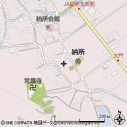 佐賀県多久市東多久町納所大畑3314周辺の地図
