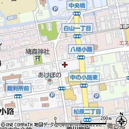 佐賀県佐賀市八幡小路1-7周辺の地図