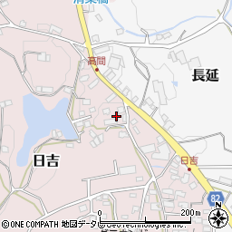 福岡県八女郡広川町日吉490-3周辺の地図