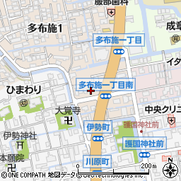 佐賀県佐賀市多布施1丁目3-20周辺の地図