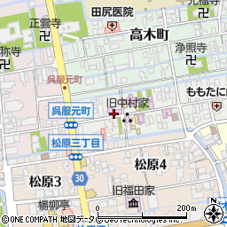 佐賀市歴史民俗館周辺の地図