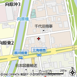 九州三菱電機機器販売大分支社周辺の地図