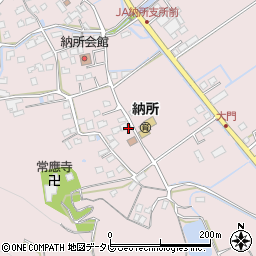 佐賀県多久市東多久町納所大畑3317周辺の地図