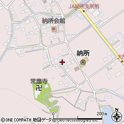 佐賀県多久市東多久町納所大畑3332周辺の地図