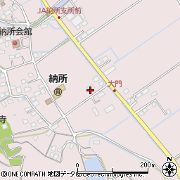 佐賀県多久市東多久町納所大畑6425周辺の地図