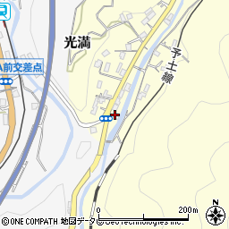 日産部品西四国販売宇和島店周辺の地図