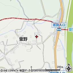 大分県玖珠郡九重町粟野1309-1周辺の地図