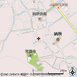 佐賀県多久市東多久町納所大畑3336周辺の地図