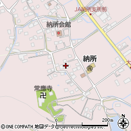佐賀県多久市東多久町納所大畑3331周辺の地図