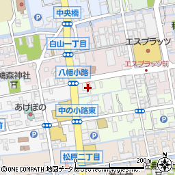 永浜眼科医院周辺の地図