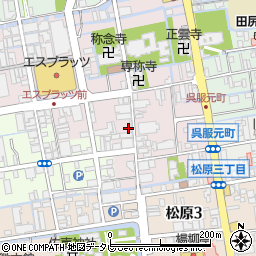 佐賀県佐賀市呉服元町2-22周辺の地図