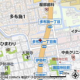 佐賀県佐賀市多布施1丁目3-3周辺の地図