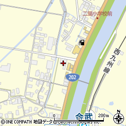 佐賀県伊万里市二里町大里乙3645周辺の地図