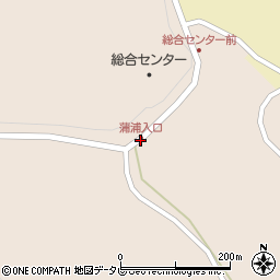 蒲浦入口周辺の地図