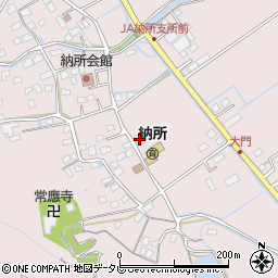 佐賀県多久市東多久町納所大畑6419周辺の地図