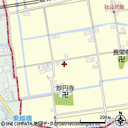 佐賀県小城市三日月町金田158周辺の地図