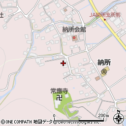 佐賀県多久市東多久町納所大畑3191周辺の地図
