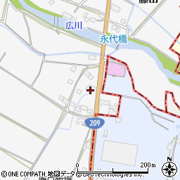 西日本自動車周辺の地図