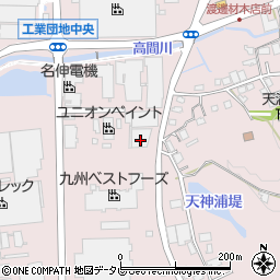 福岡県八女郡広川町日吉523-20周辺の地図