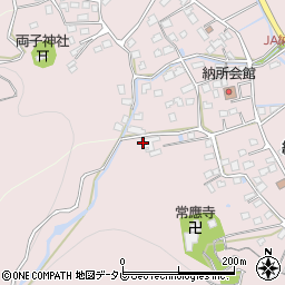 佐賀県多久市東多久町納所大畑3217周辺の地図