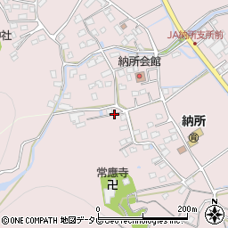 佐賀県多久市東多久町納所大畑3210周辺の地図