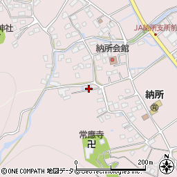 佐賀県多久市東多久町納所大畑3211周辺の地図