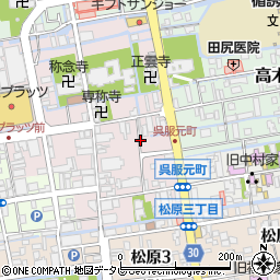佐賀県佐賀市呉服元町10-4周辺の地図