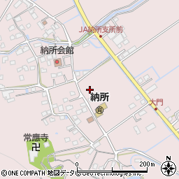 佐賀県多久市東多久町納所大畑6418周辺の地図
