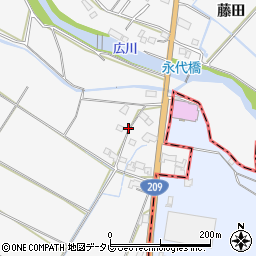 福岡県久留米市荒木町荒木3841周辺の地図