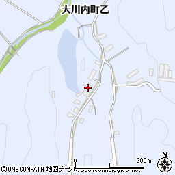 佐賀県伊万里市大川内町乙157周辺の地図