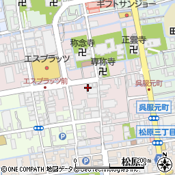宮崎文賞堂印判店周辺の地図