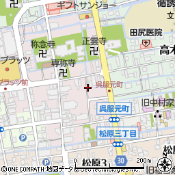 佐賀県佐賀市呉服元町10-5周辺の地図