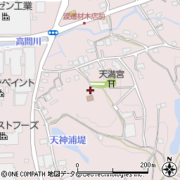 福岡県八女郡広川町日吉744-1周辺の地図