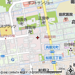 佐賀県佐賀市呉服元町7-20周辺の地図