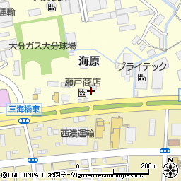 ダイプロオート鶴崎スタンド周辺の地図