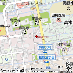 佐賀県佐賀市呉服元町10-10周辺の地図