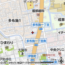 松尾建設株式会社　本店情報システム室周辺の地図