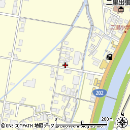 佐賀県伊万里市二里町大里乙3615周辺の地図