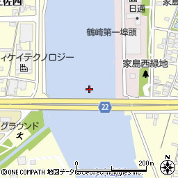 家島橋周辺の地図