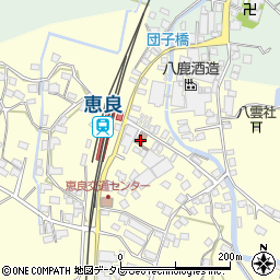 恵良郵便局 ＡＴＭ周辺の地図